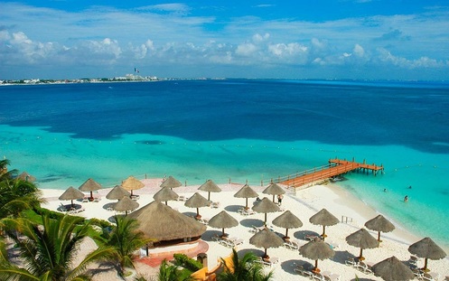 praia de cancun no mexico